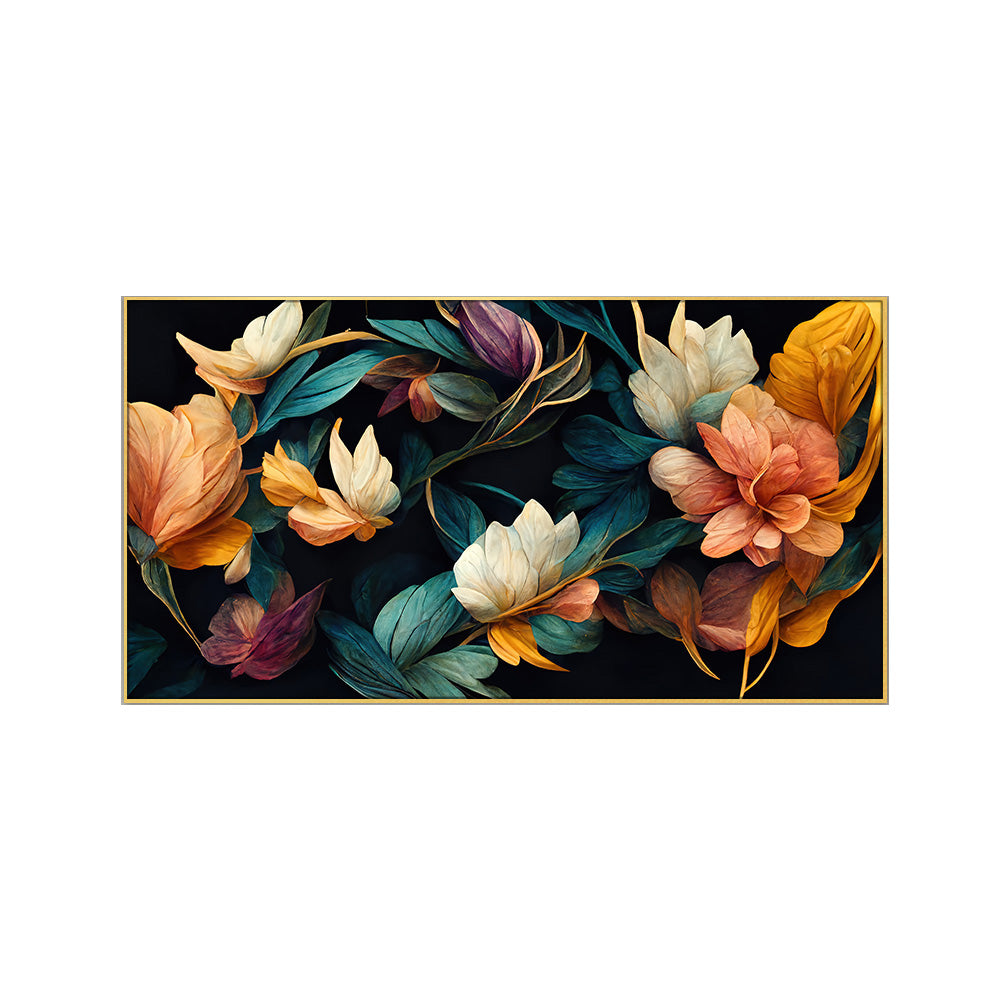 Striking Flower Canvas Wall Art