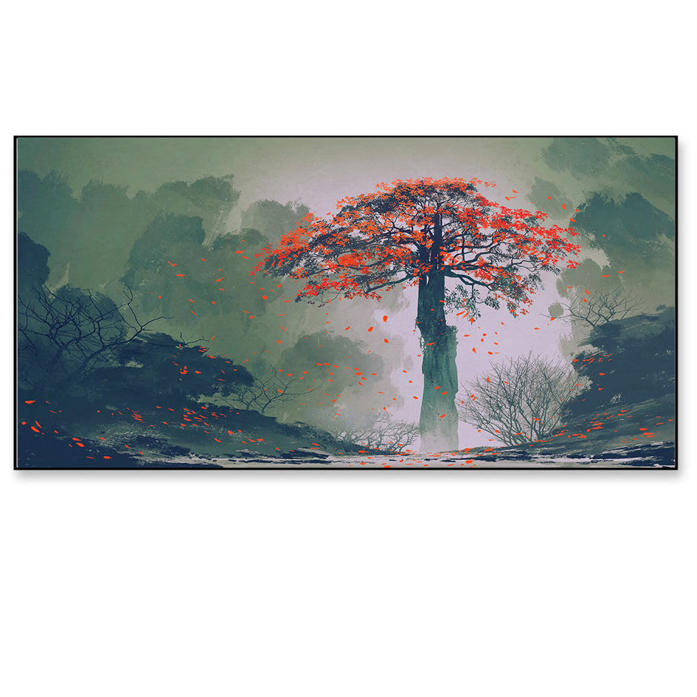 Majestic Autumn Tree Canvas Art