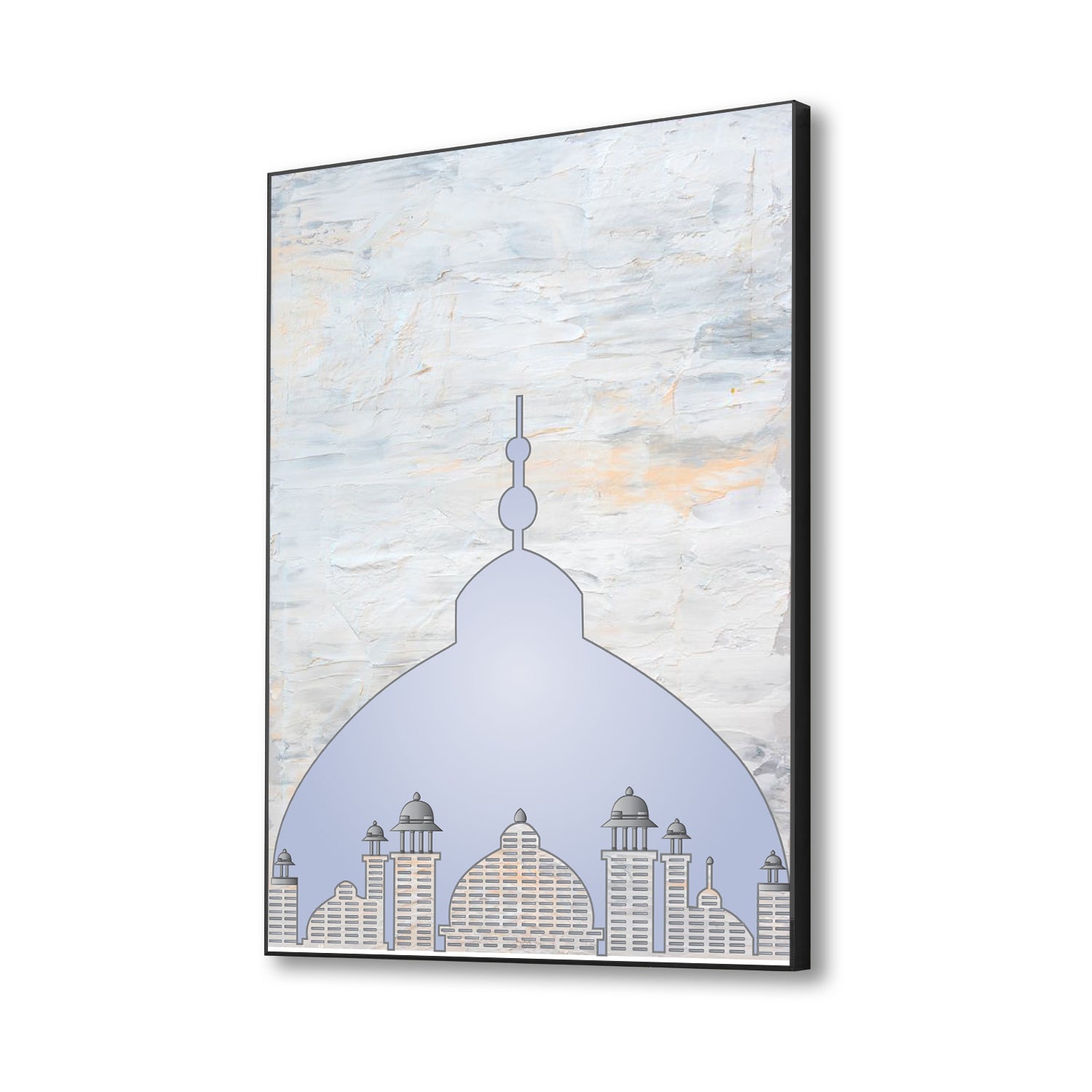 Majestic Dome Against Blue Sky Wall Painting