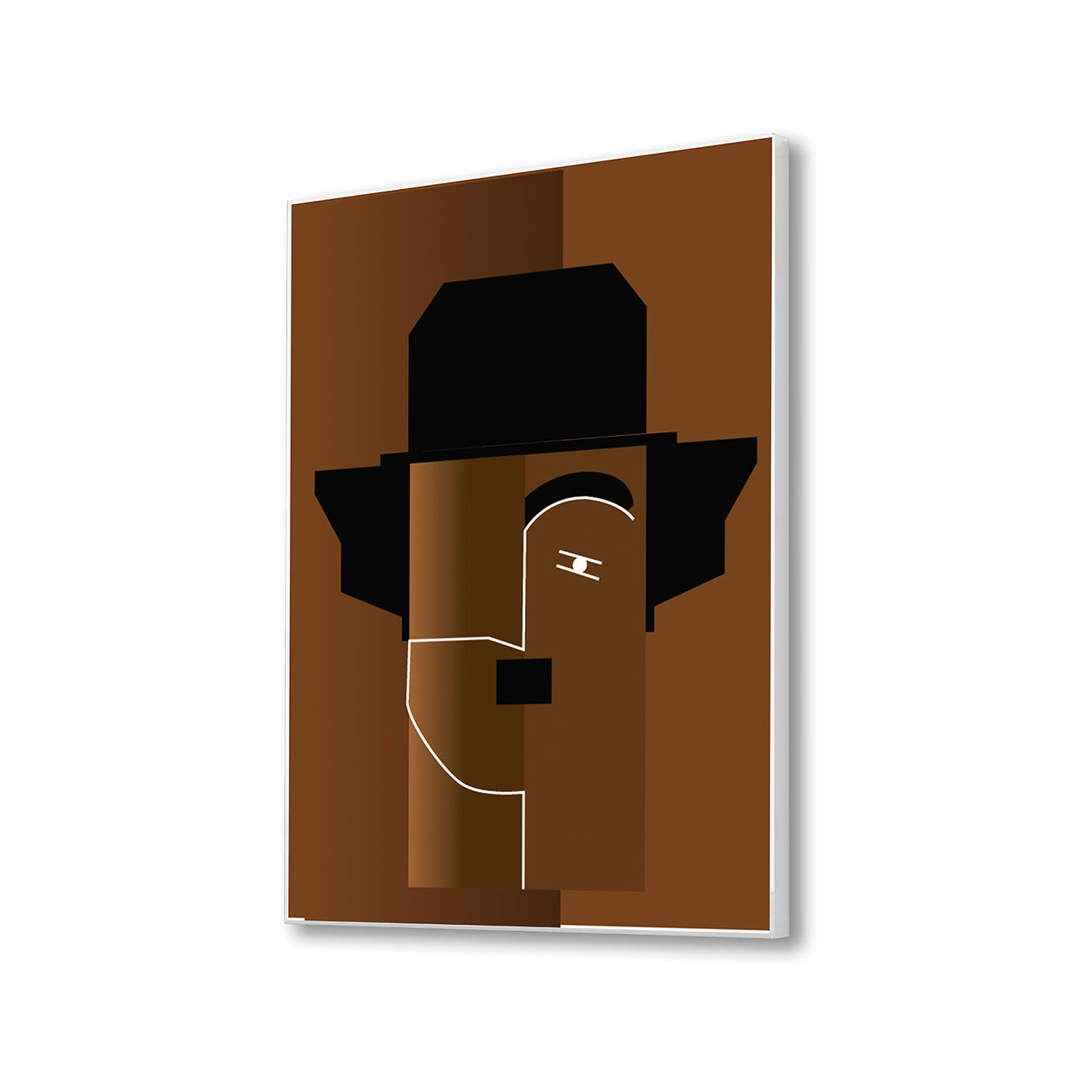 Chaplin's Timeless Elegance: Canvas Print Wall Painting