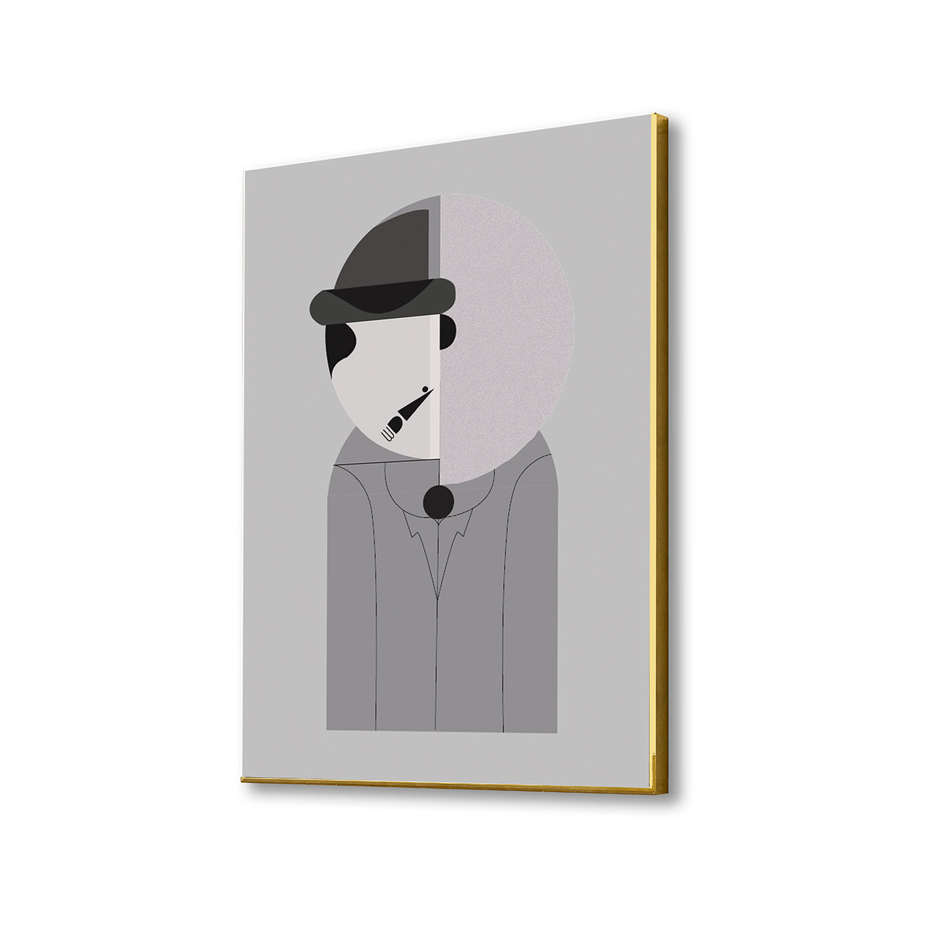 Captivating Clockwork Orange Canvas Print Wall Painting