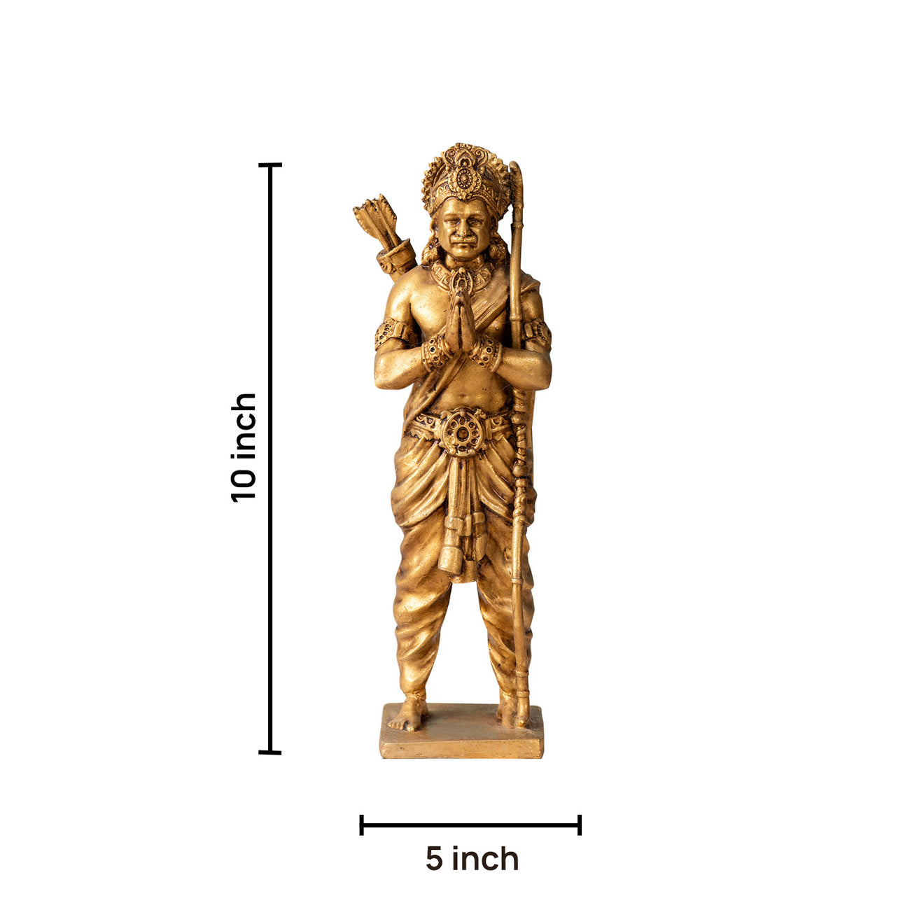 Divine Gold Statues of Ram Darbar