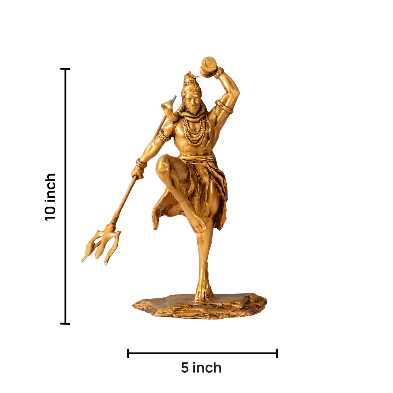 Shiva: Strength and Serenity Statue