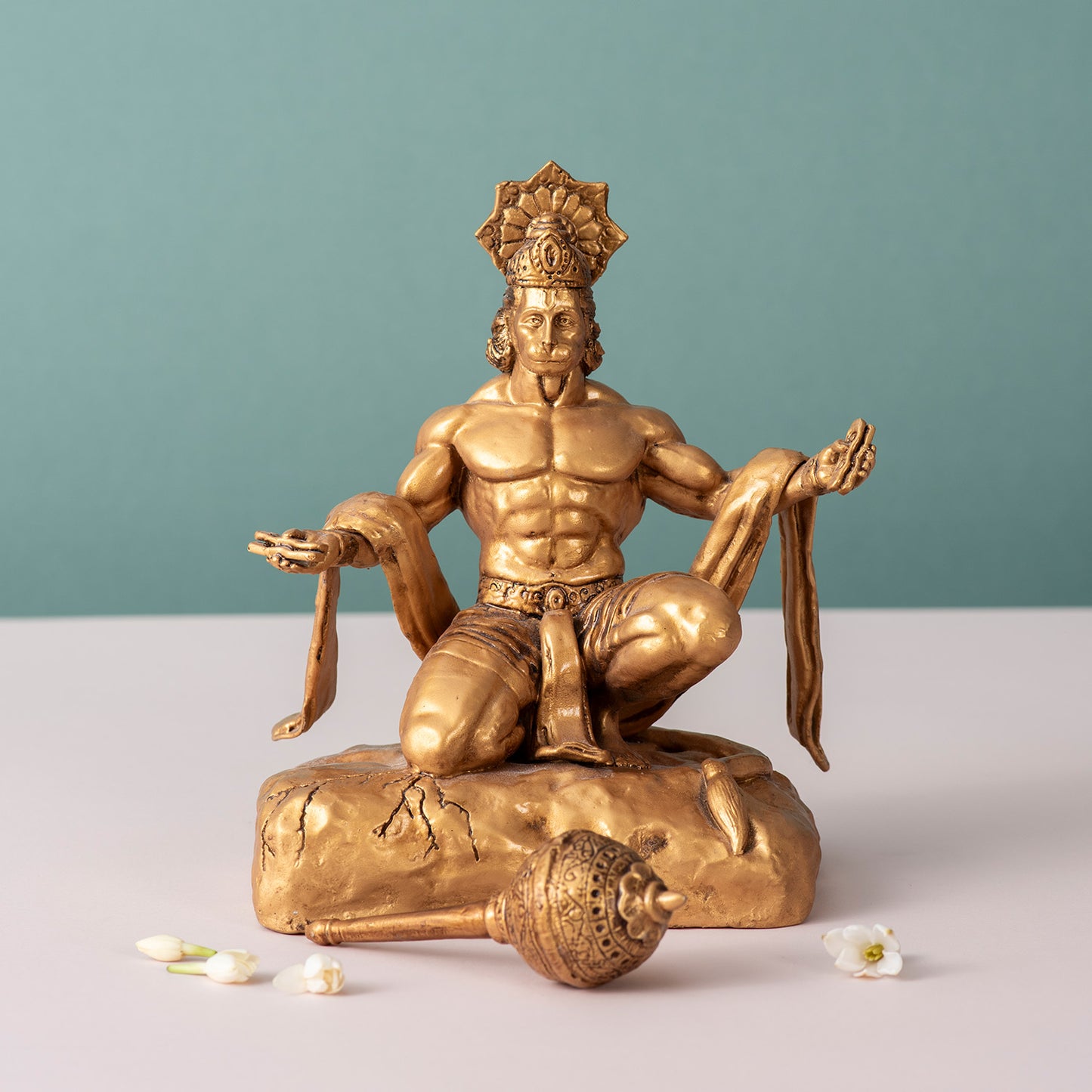 Hanuman: Power and Strength Statue Gold