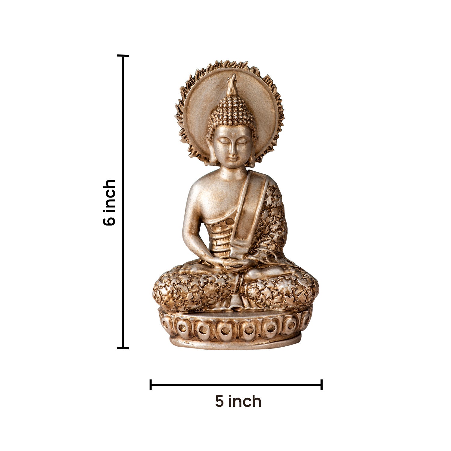 Buddha: Tranquility and Enlightenment Statue Gold