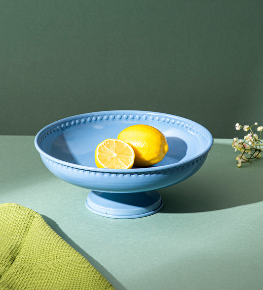 Elegant Blue Bowl for Centerpiece