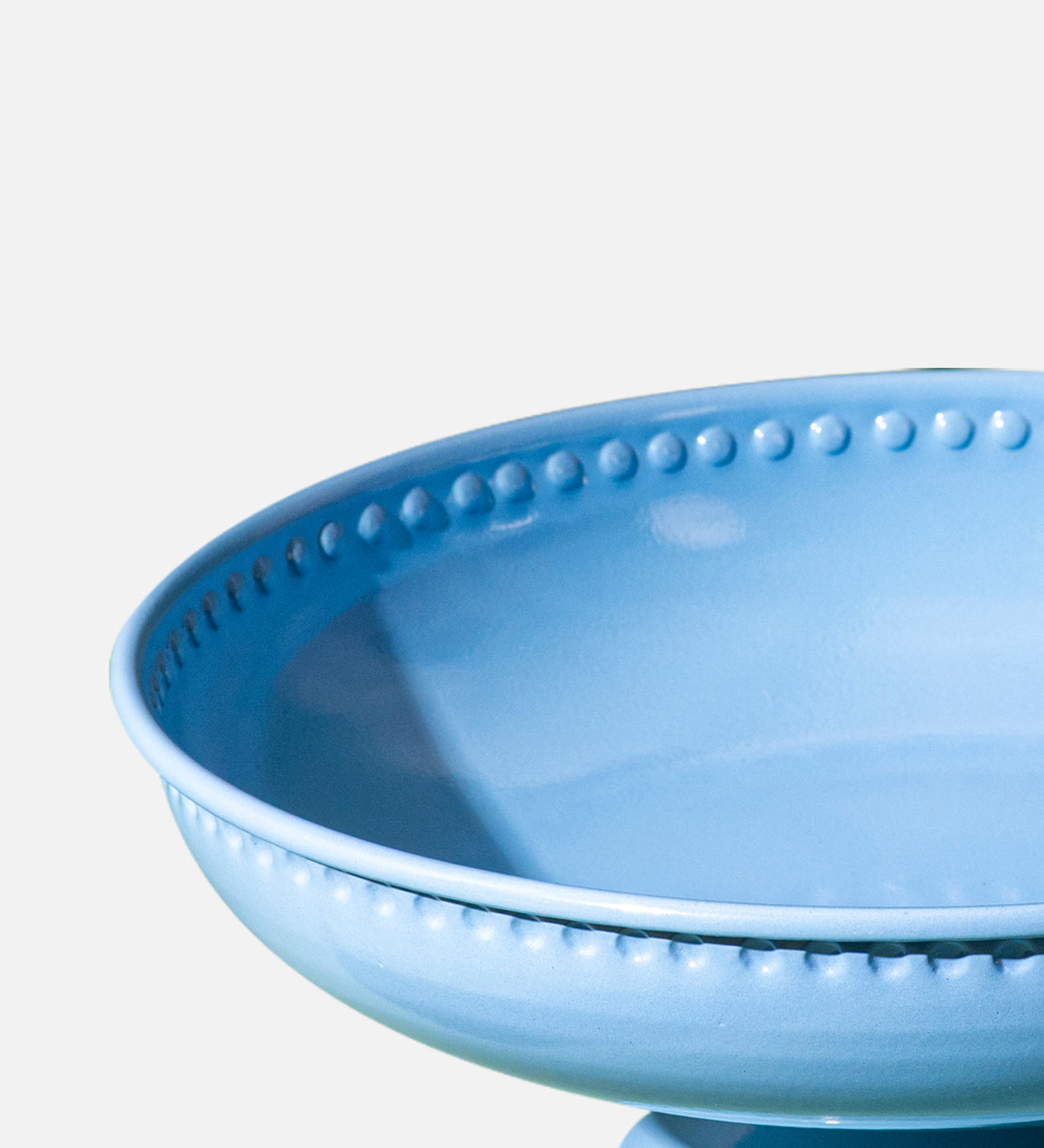 Elegant Blue Bowl for Centerpiece