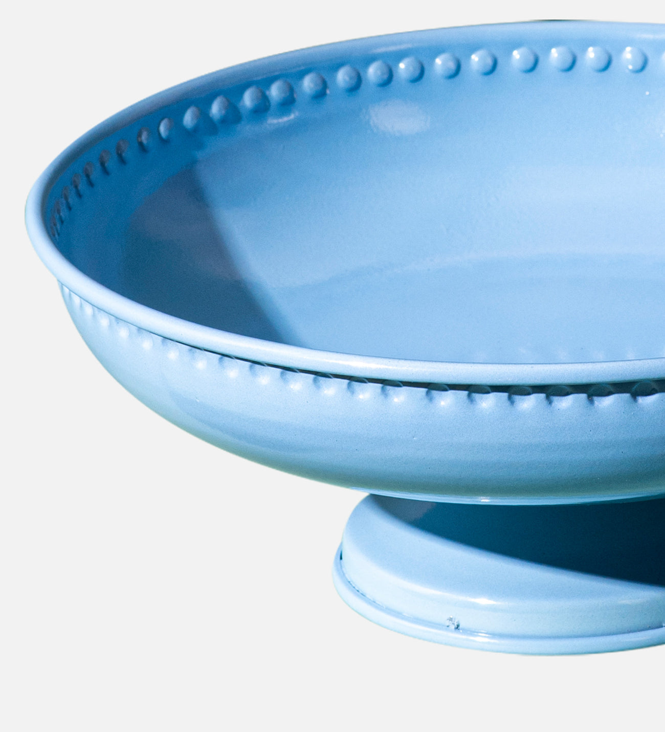 Elegant Blue Bowl for Centerpiece