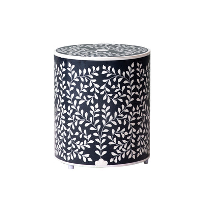 Elegant Bone Inlay Side Table