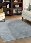 Modern Silver Oasis Rug