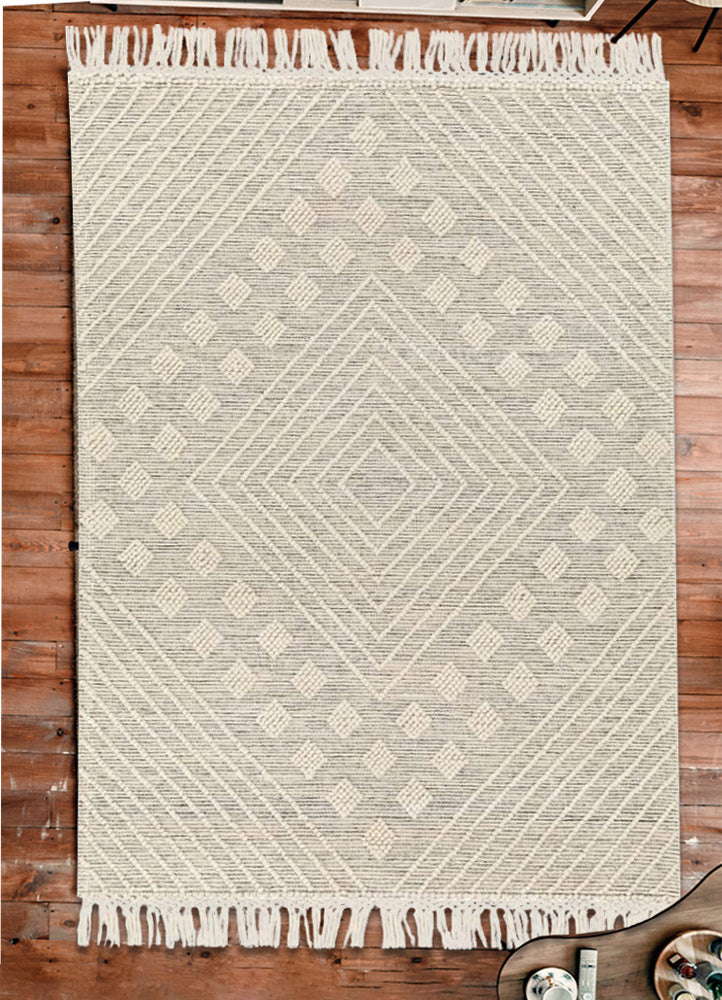 Textured Bohemian Rug