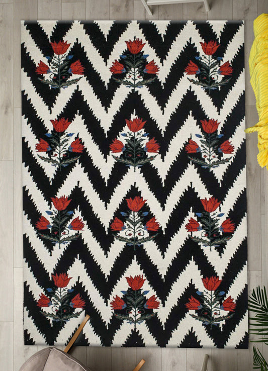Wild Stripes Wool Carpet