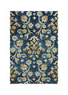 Arty Blue Explosion Wool Carpet