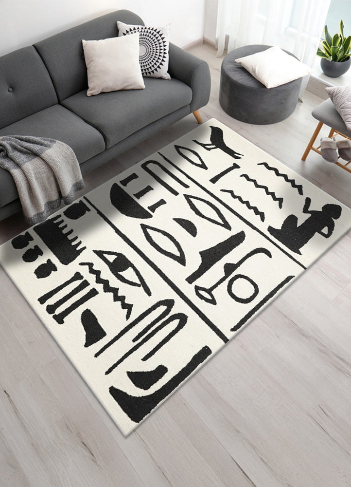 Luxe Black Texture Carpet