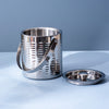 Exquisite Silver Ice Bucket Double walled for Entertaining