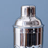 Stylish Silver Hammered Bar Shaker