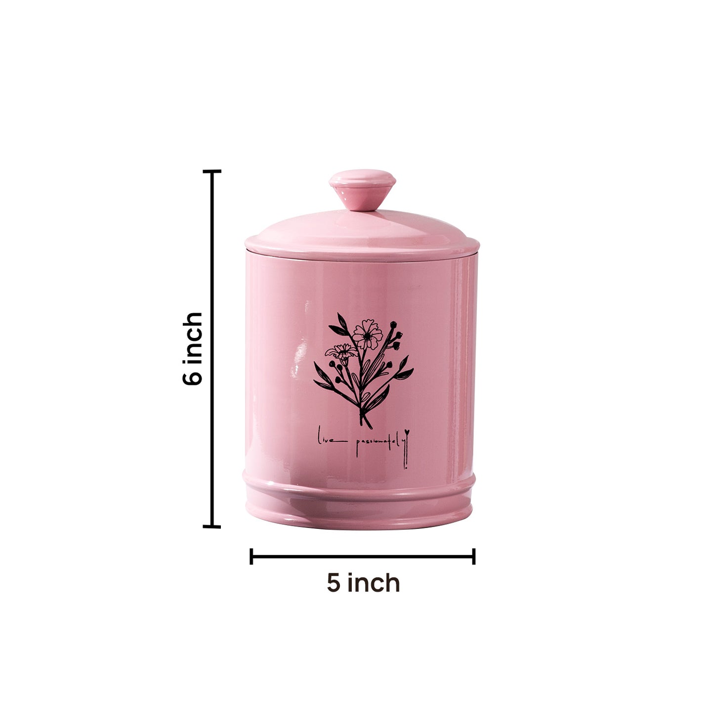 Charming Floral Jar & Canister Set Duo