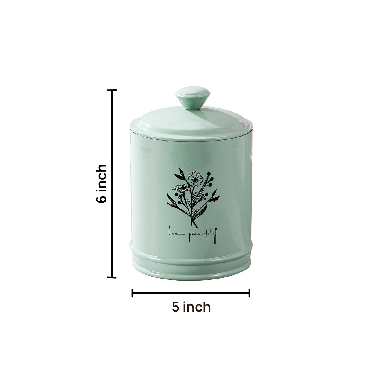 Printed Floral Jar & Canister Set Duo