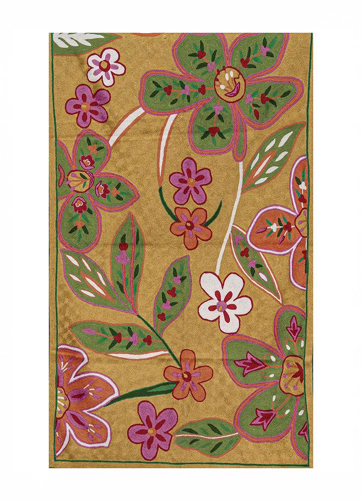 Diwan-e-Khas Spring Blossom Kashmiri Rug