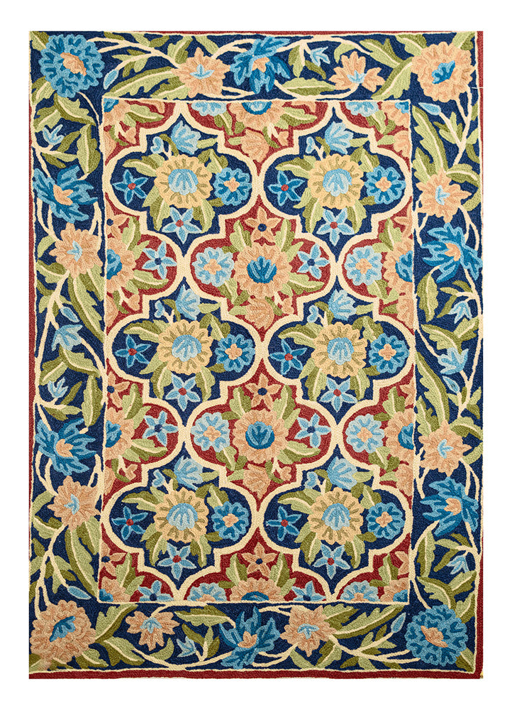 Diwan-e-Khas Kashmiri Quatrefoil Chain Wall Art