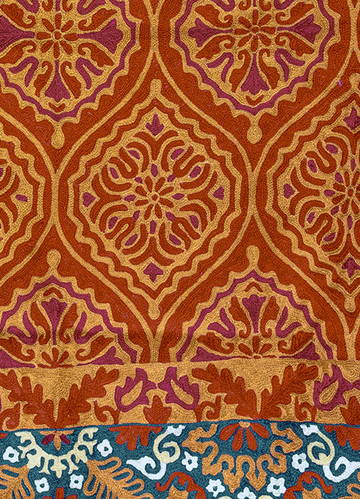 Diwan-e-Khas Kashmiri Pinjrakari Rug