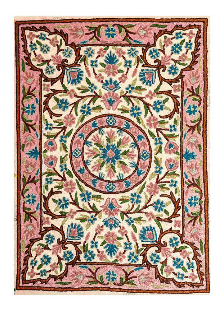 Diwan-e-Khas Persianate Kashmiri Rug