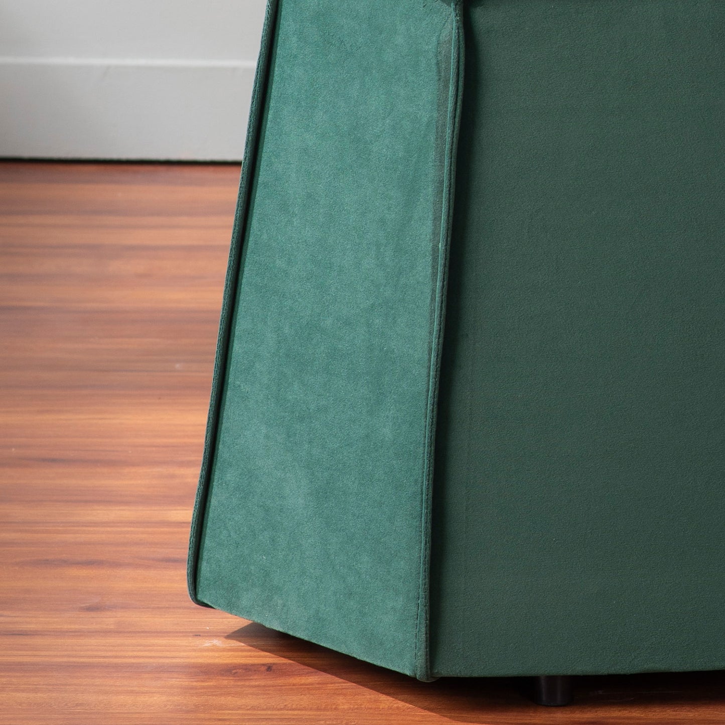 Prism Green Pouf Ottoman Set Of 2