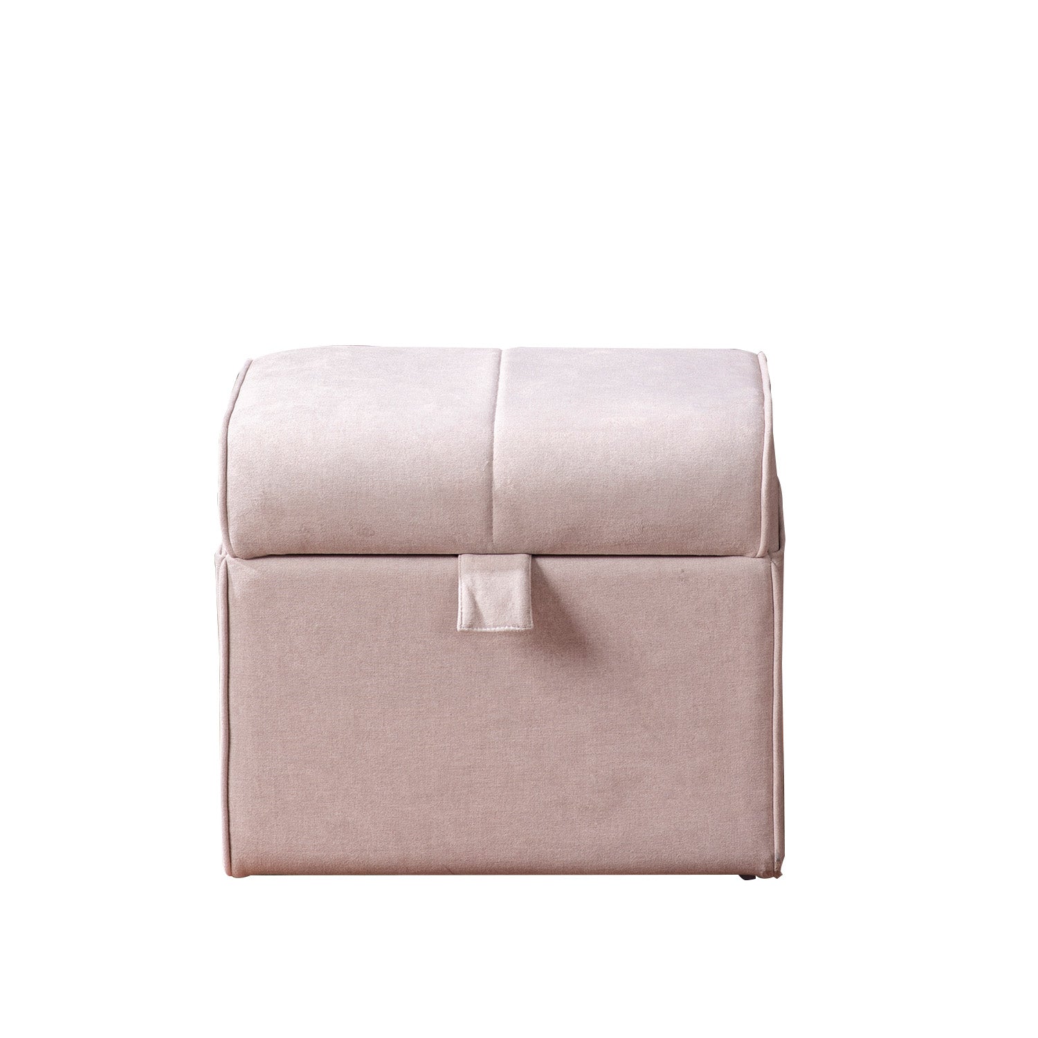 Depot Collection Beige Storage Ottoman