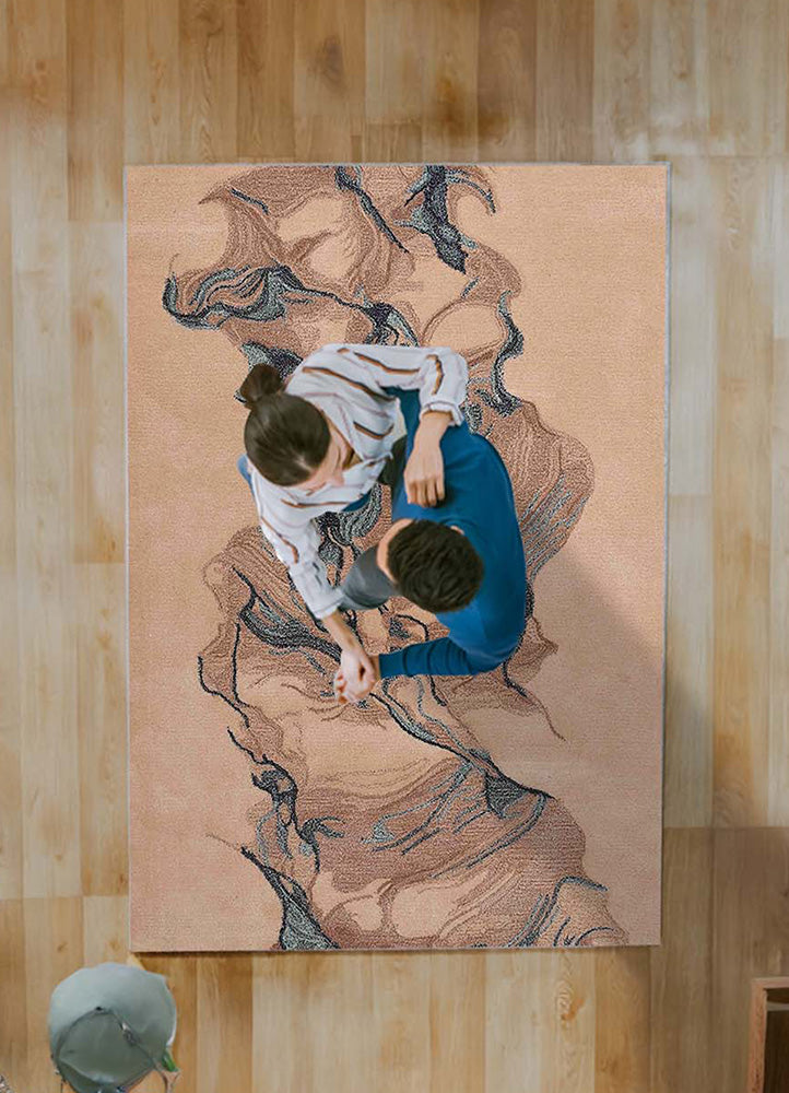 Artistic Person Design Floor Carpet