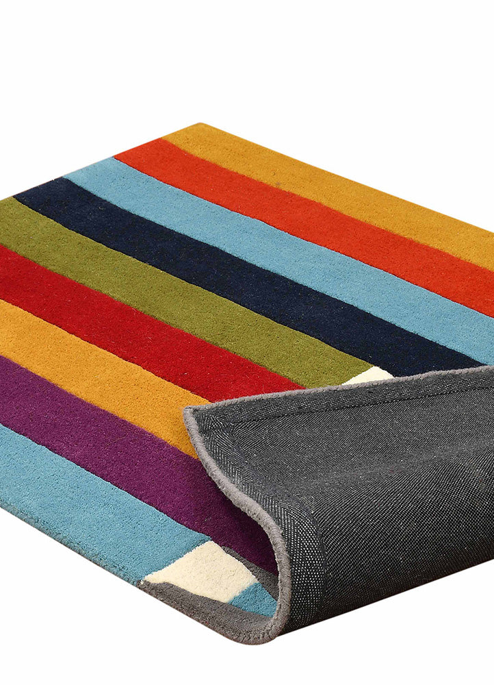 Playful Colored Pencil Design Rug