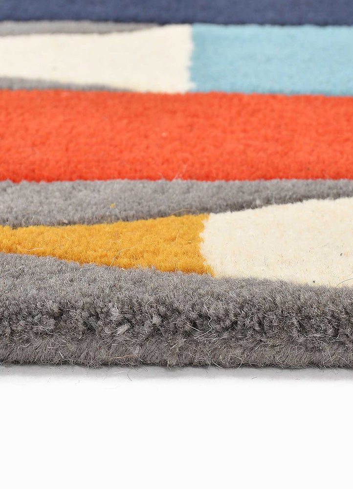 Playful Colored Pencil Design Rug