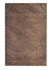 Elegant Brown Woven Pattern Rug