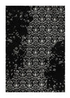 Elegant Black and White Rug