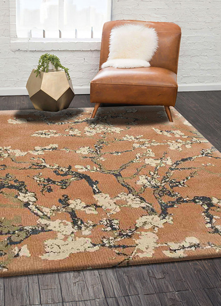 Stylish and Comfortable Abstract Curated Rug