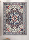 Richly Colored Oriental Patterned Rug