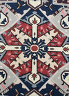 Richly Colored Oriental Patterned Rug