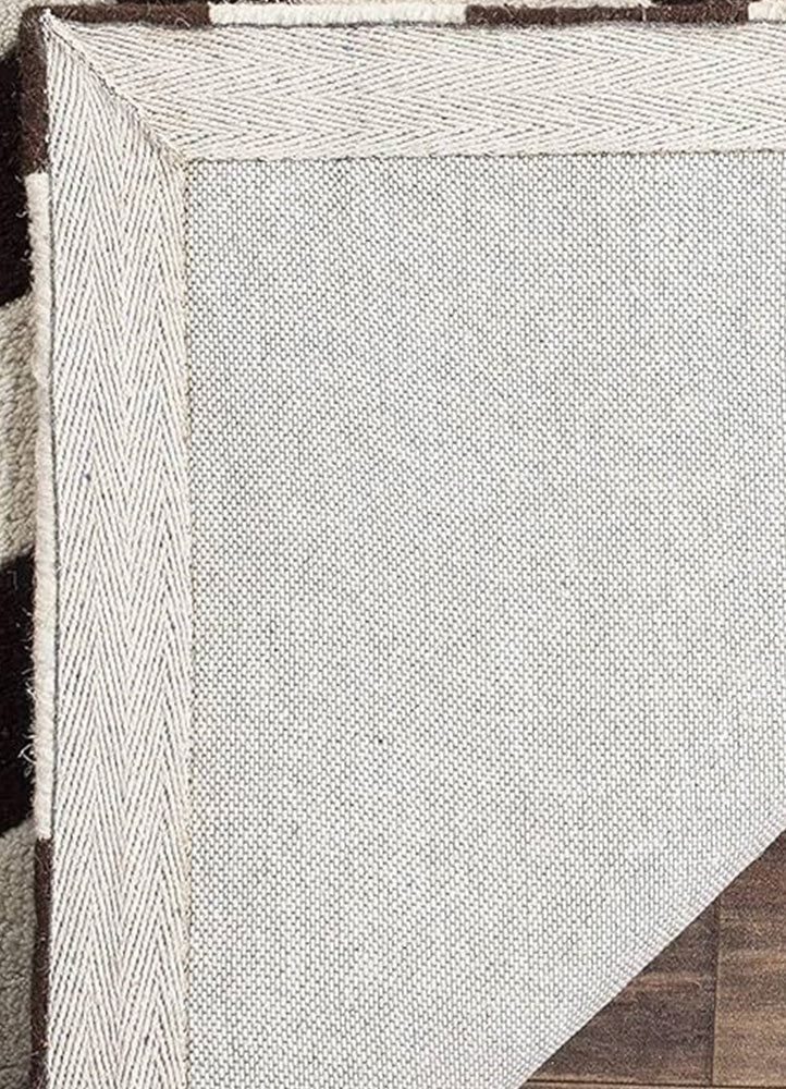 Abstract Stroke Wool Botanical Silk & Wool Carpet
