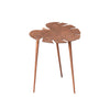 Cosmo Aluminium Leaf End Table in Copper Color Set of 2