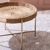 Luxurious Wicker Metal Center Table