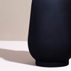 Luxurious Sage Black Metallic Vase