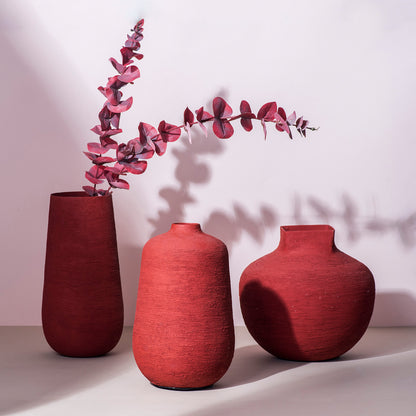Opulent Windsor Tan Metallic Vase