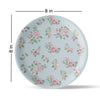 Victorian Floral Printed Wall Plate