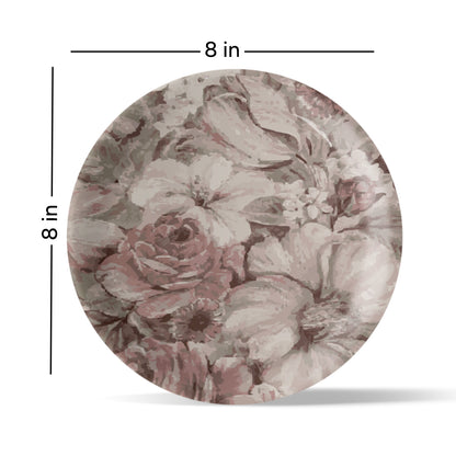 English Flower Wall Plate