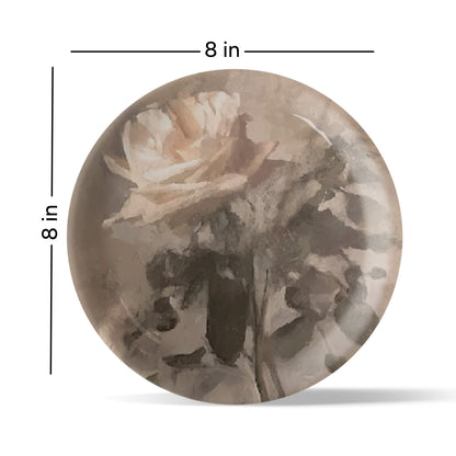 English Rose Wall Plate