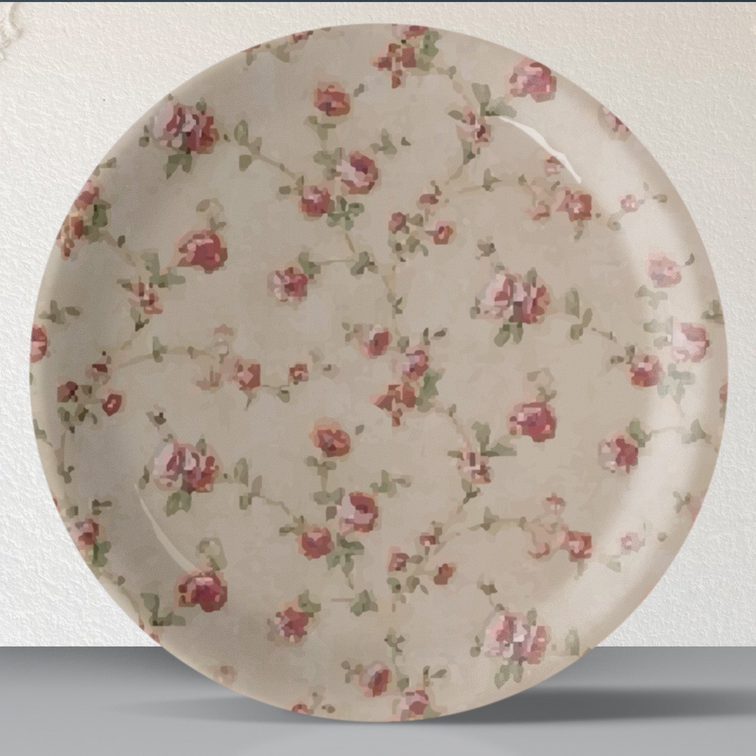 English Dainty Flower Wall Plate