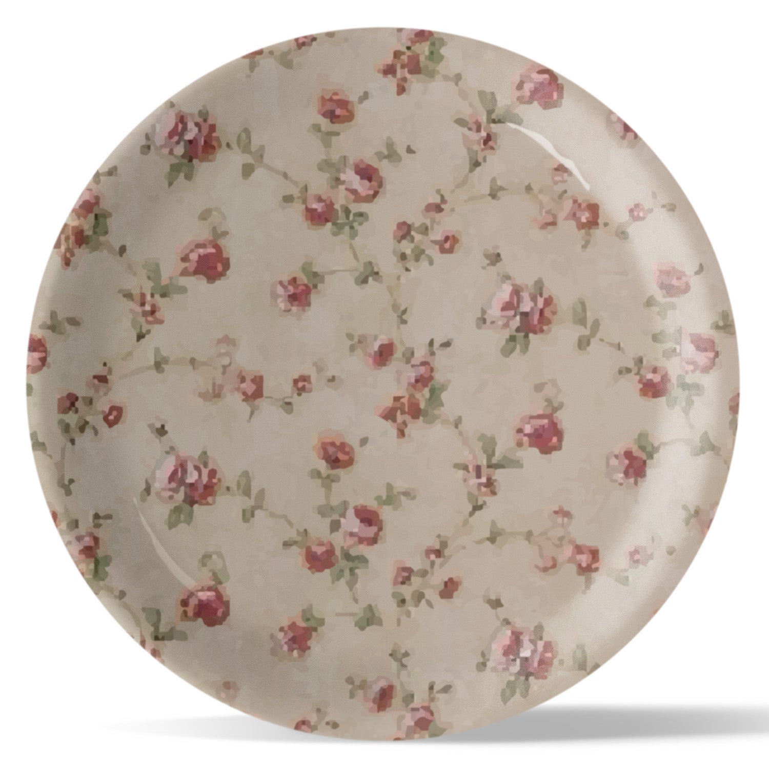 English Dainty Flower Wall Plate