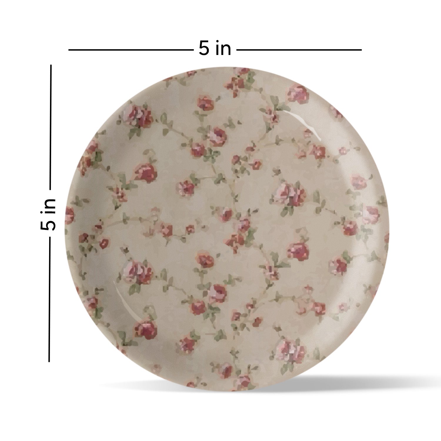 English Dainty Flower Wall Plate