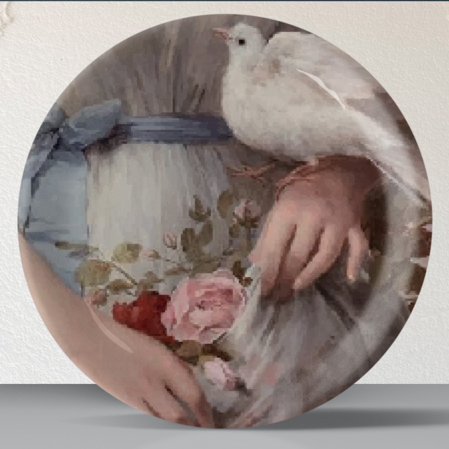 Vintage Pigeon Wall Plates