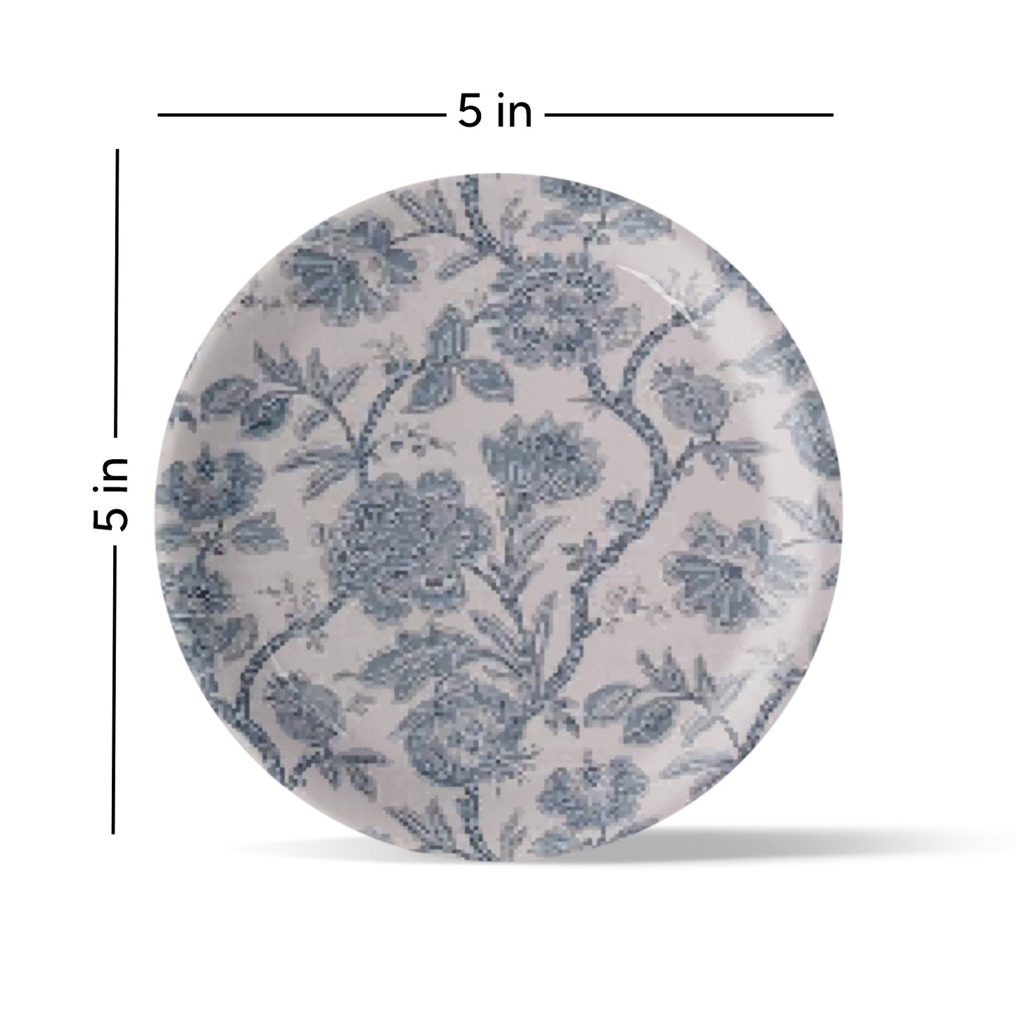 Ethnic Floral Wall Plate Set of 4