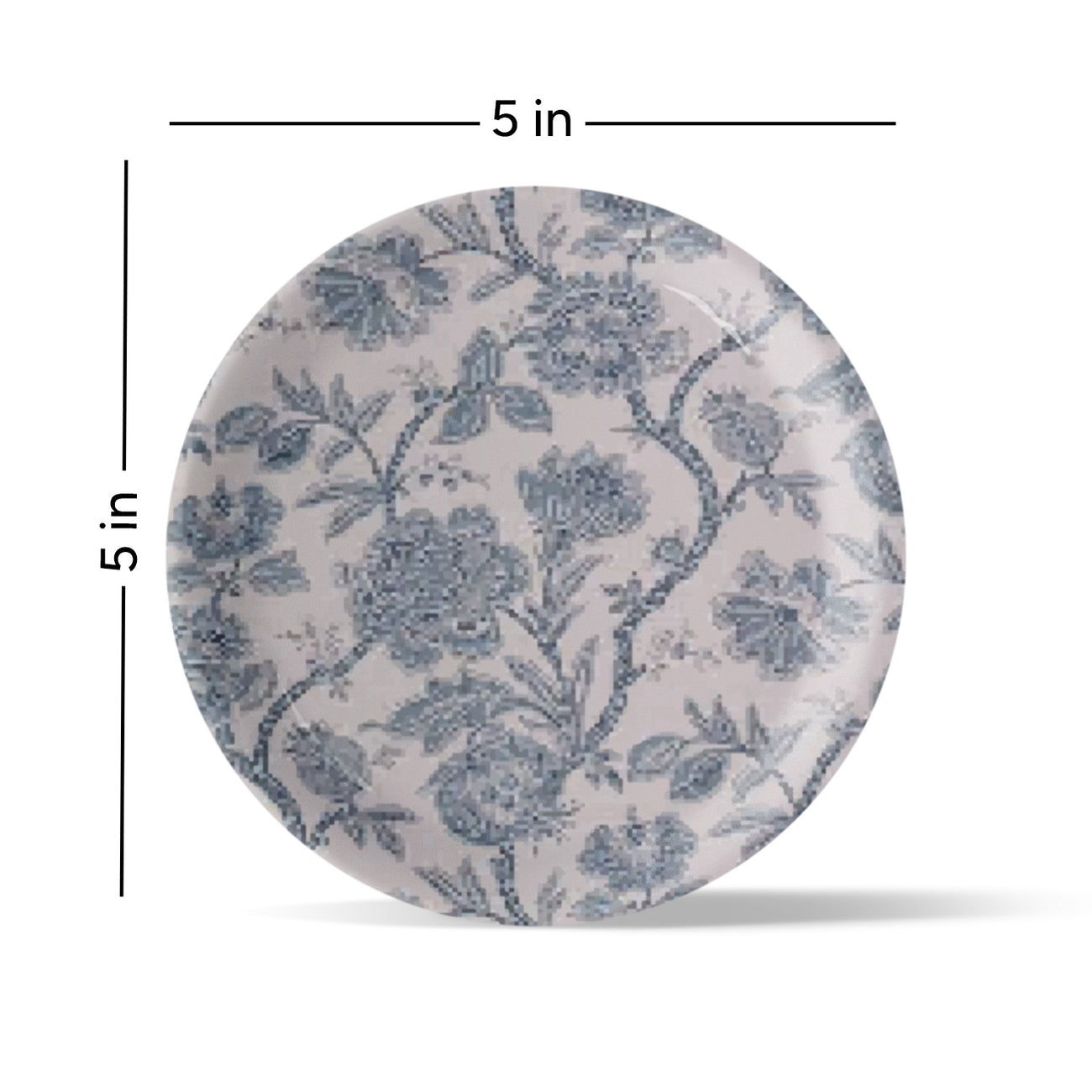 Ethnic Floral Wall Plates Set of 4